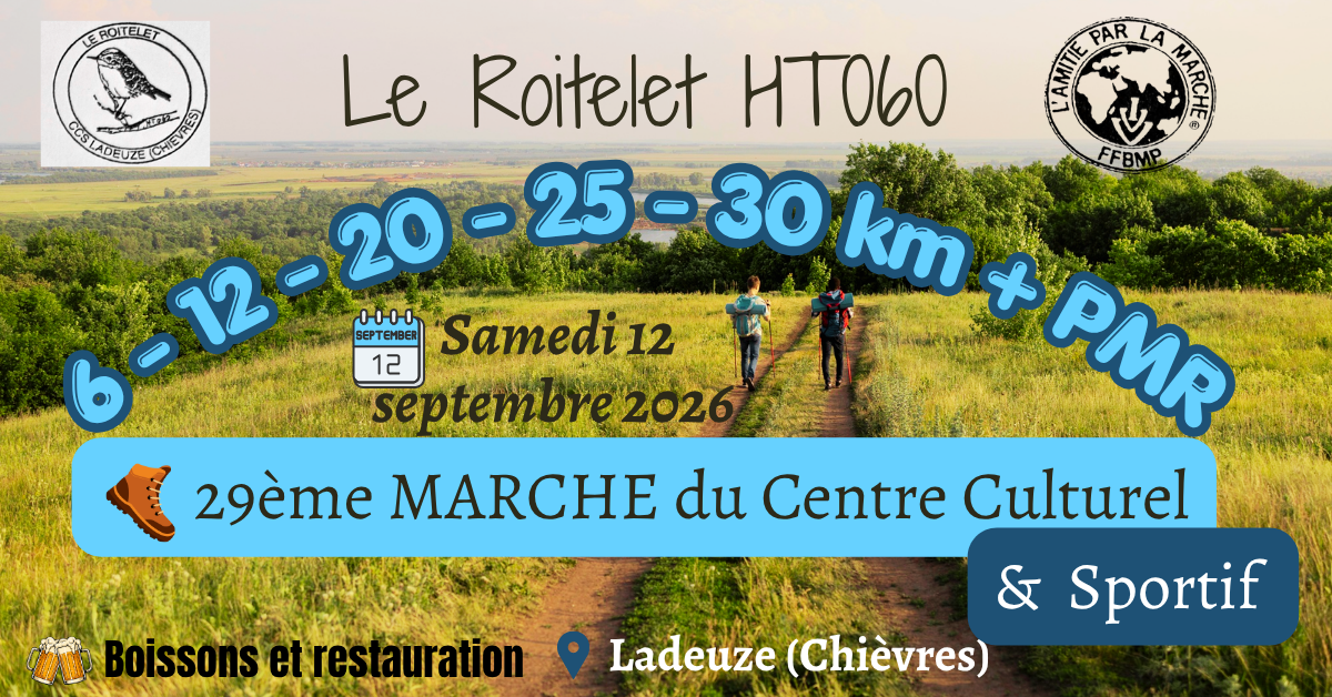 29ème Marche du Centre Culturel & Sportif de Ladeuze