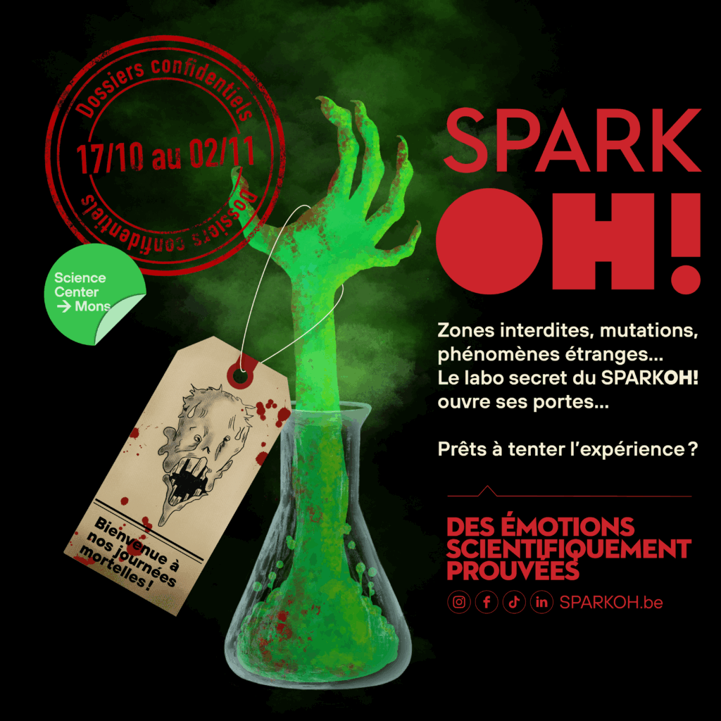 Vacances d’automne – Halloween : les dossiers confidentiels du SPARKOH!