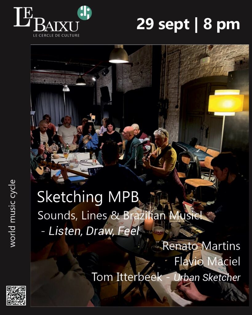 Roda de MPB, tous les dessinateurs sont les bienvenus!