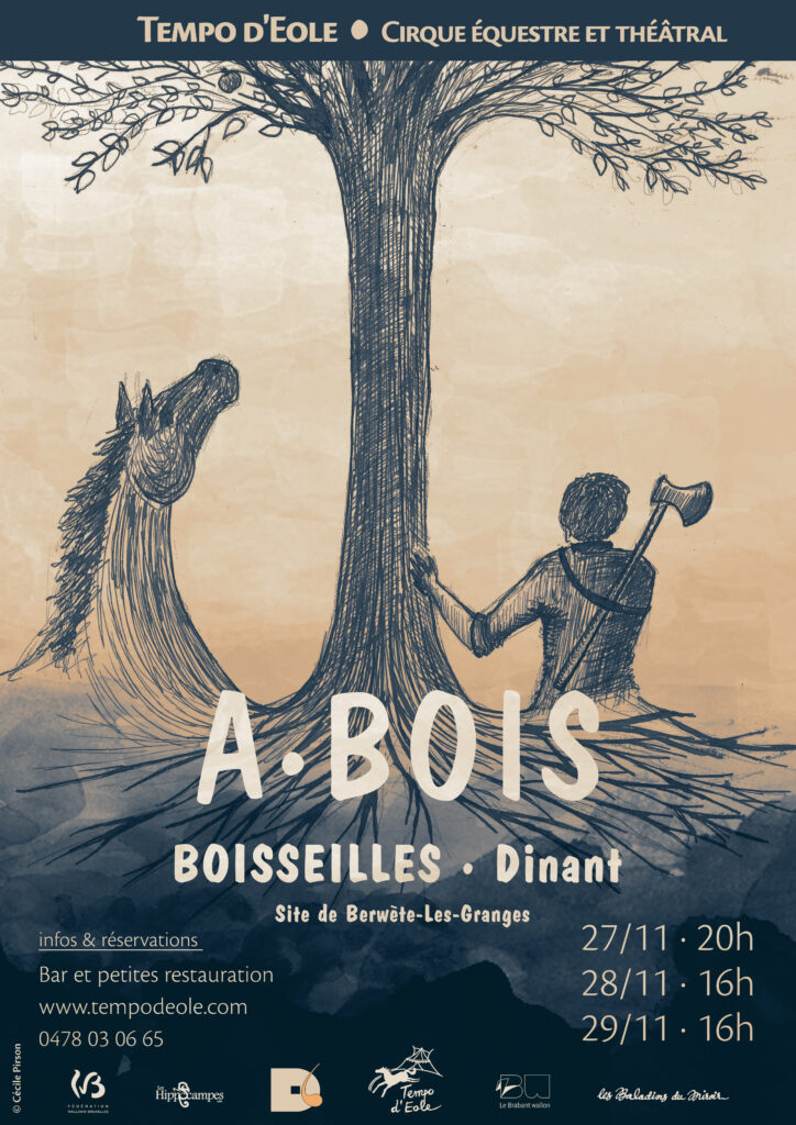 Cirque équestre et théâtral – A · Bois
