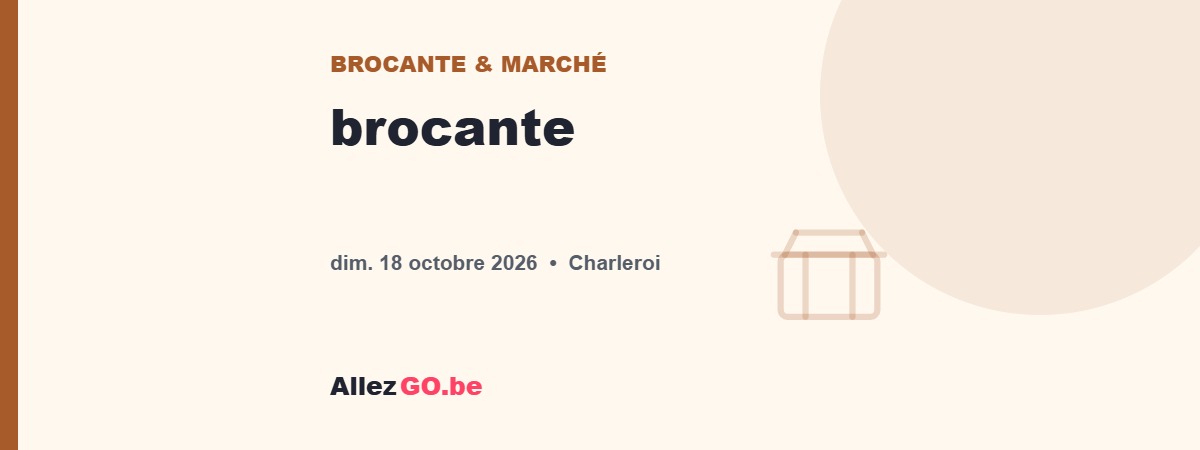 brocante