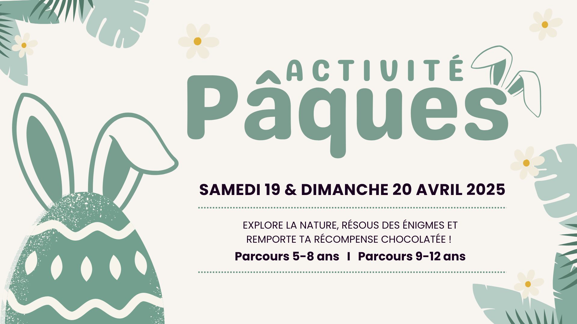Activité Pâques – Chasse aux énigmes dans la nature !