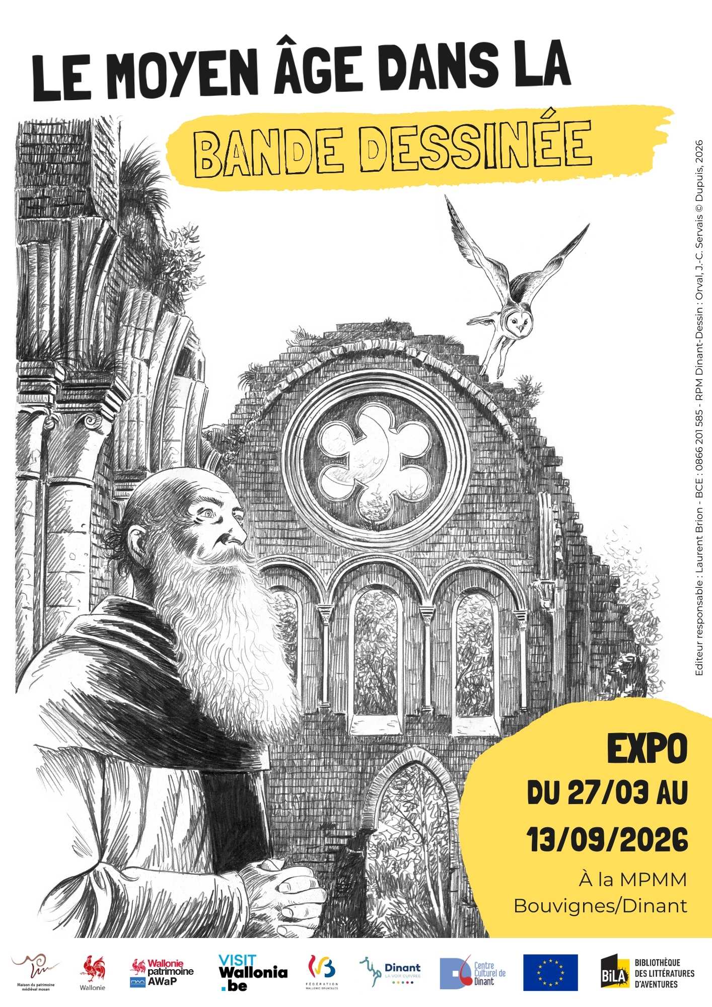 Exposition temporaire : “Le Moyen Âge dans la bande dessinée”