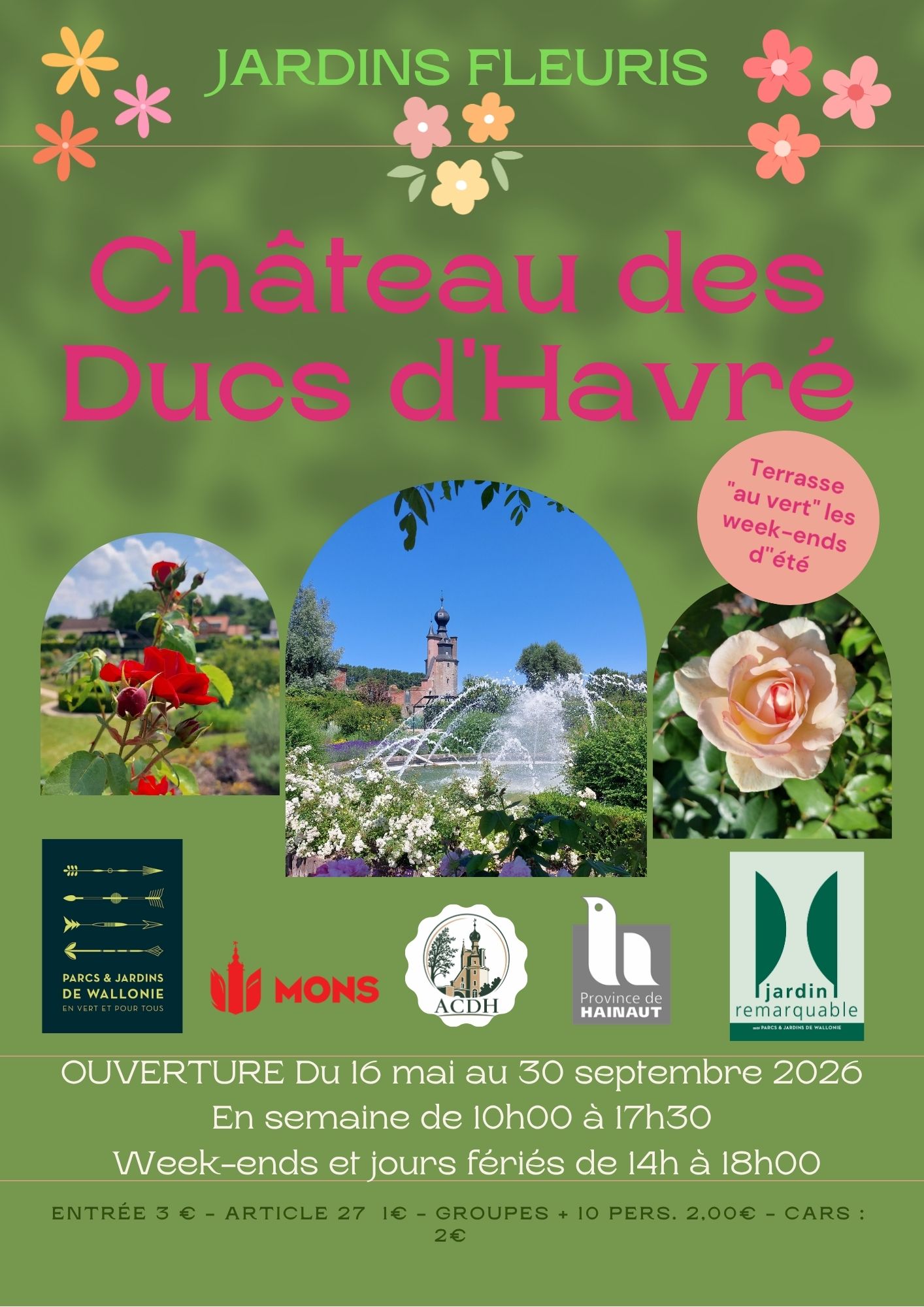 Jardin Remarquable du Château des ducs d’Havré