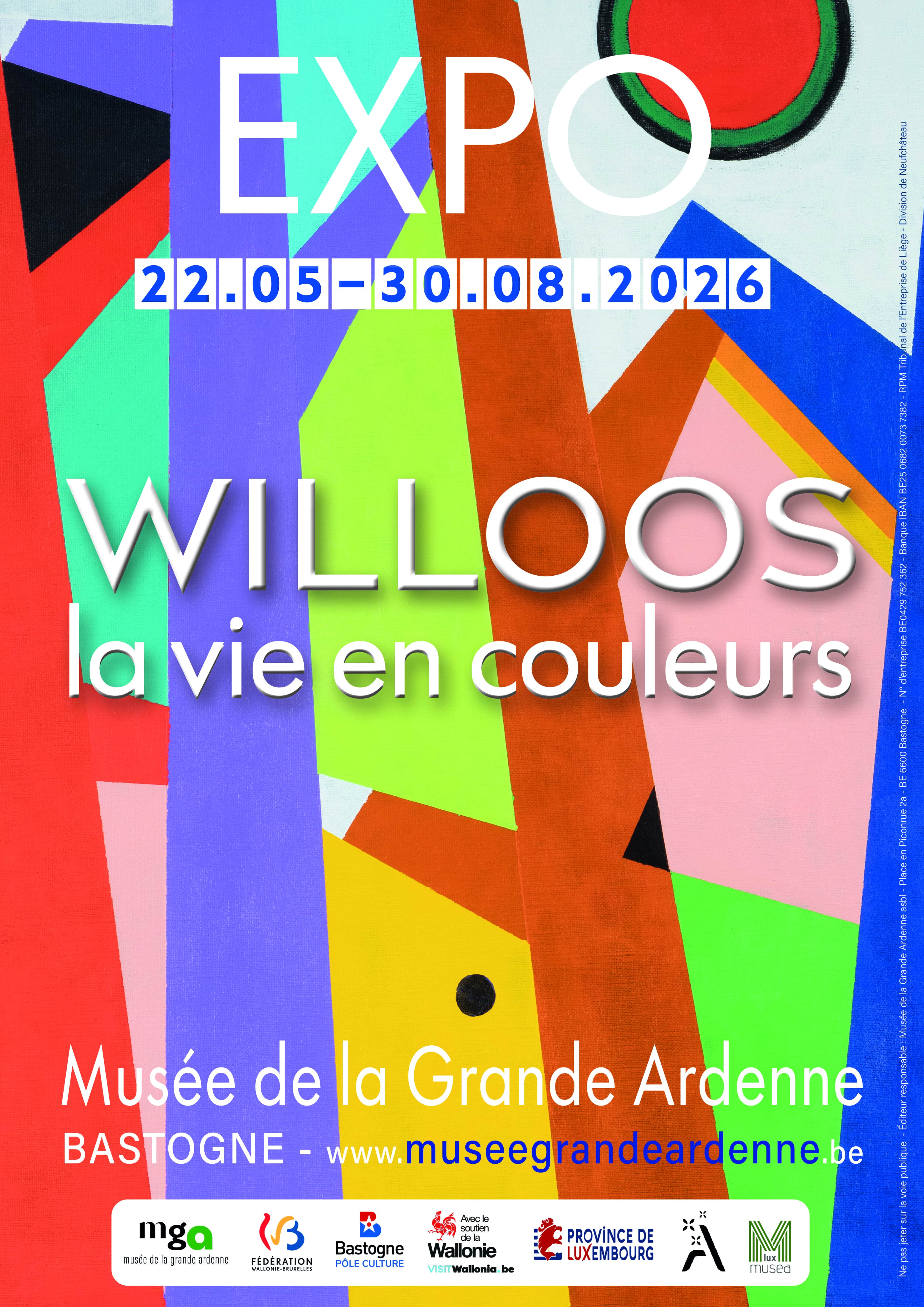 Expo : Willoos, la vie en couleurs