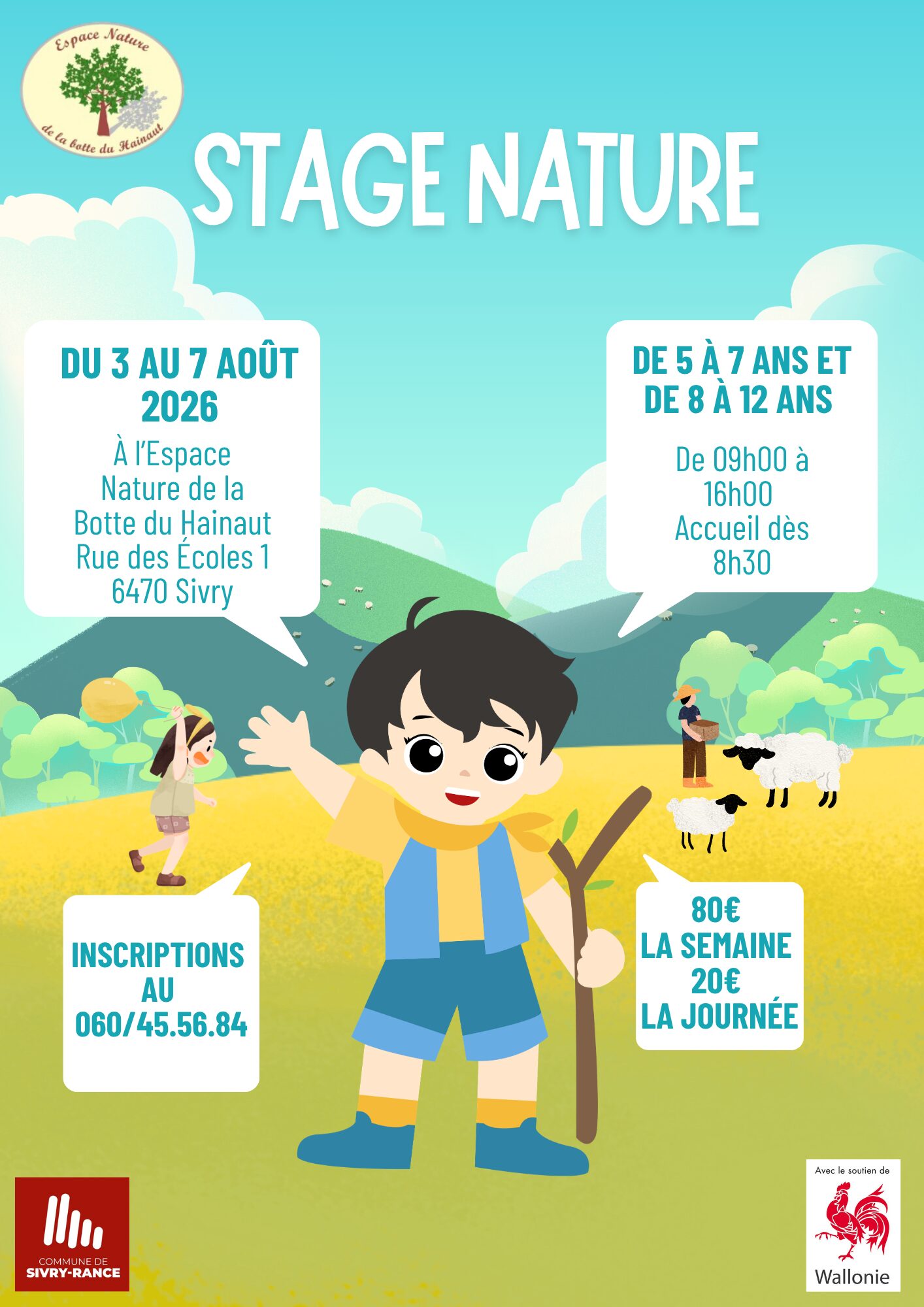 Stage nature d’été 2026