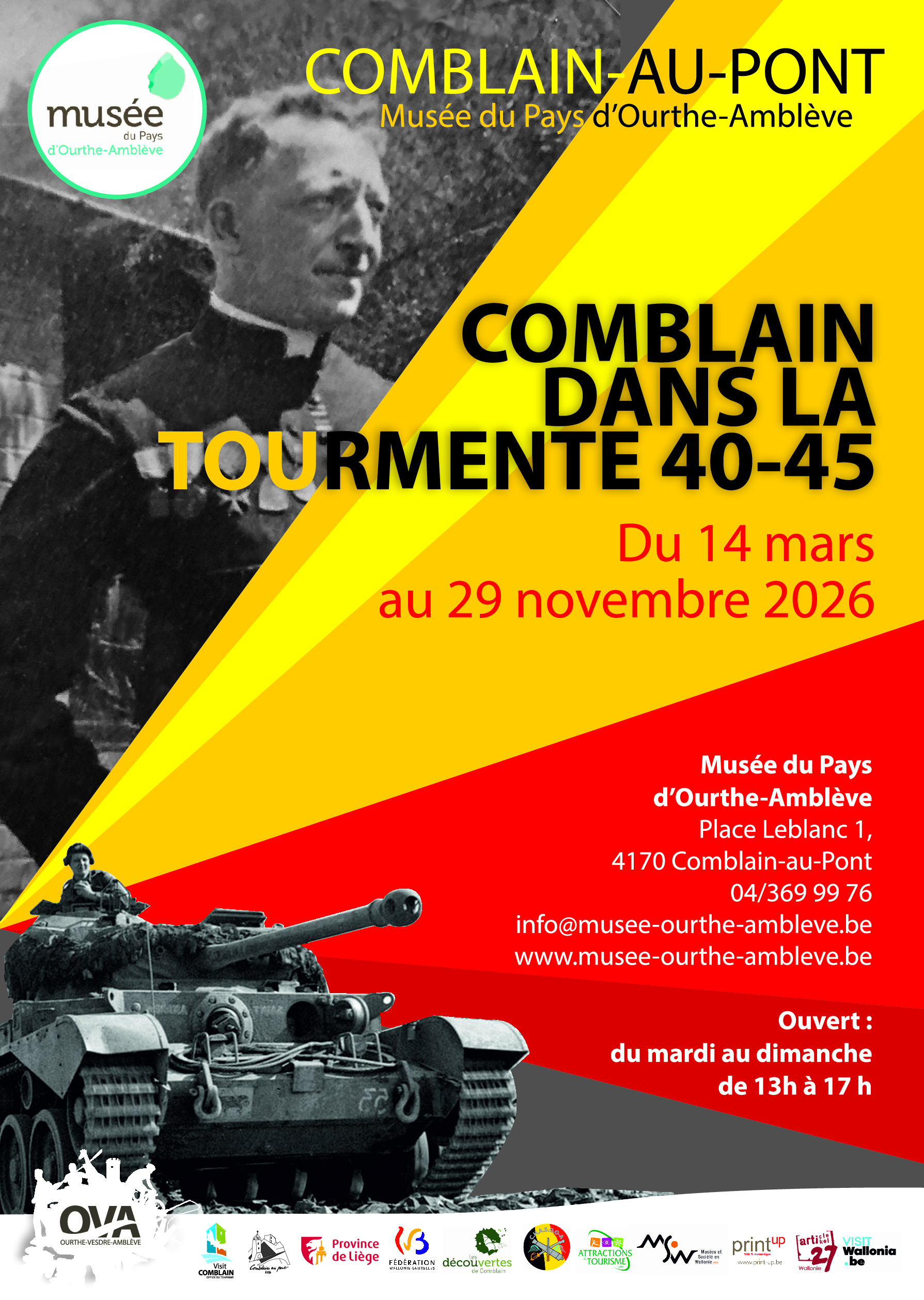 Comblain dans la tourmente: 40-45