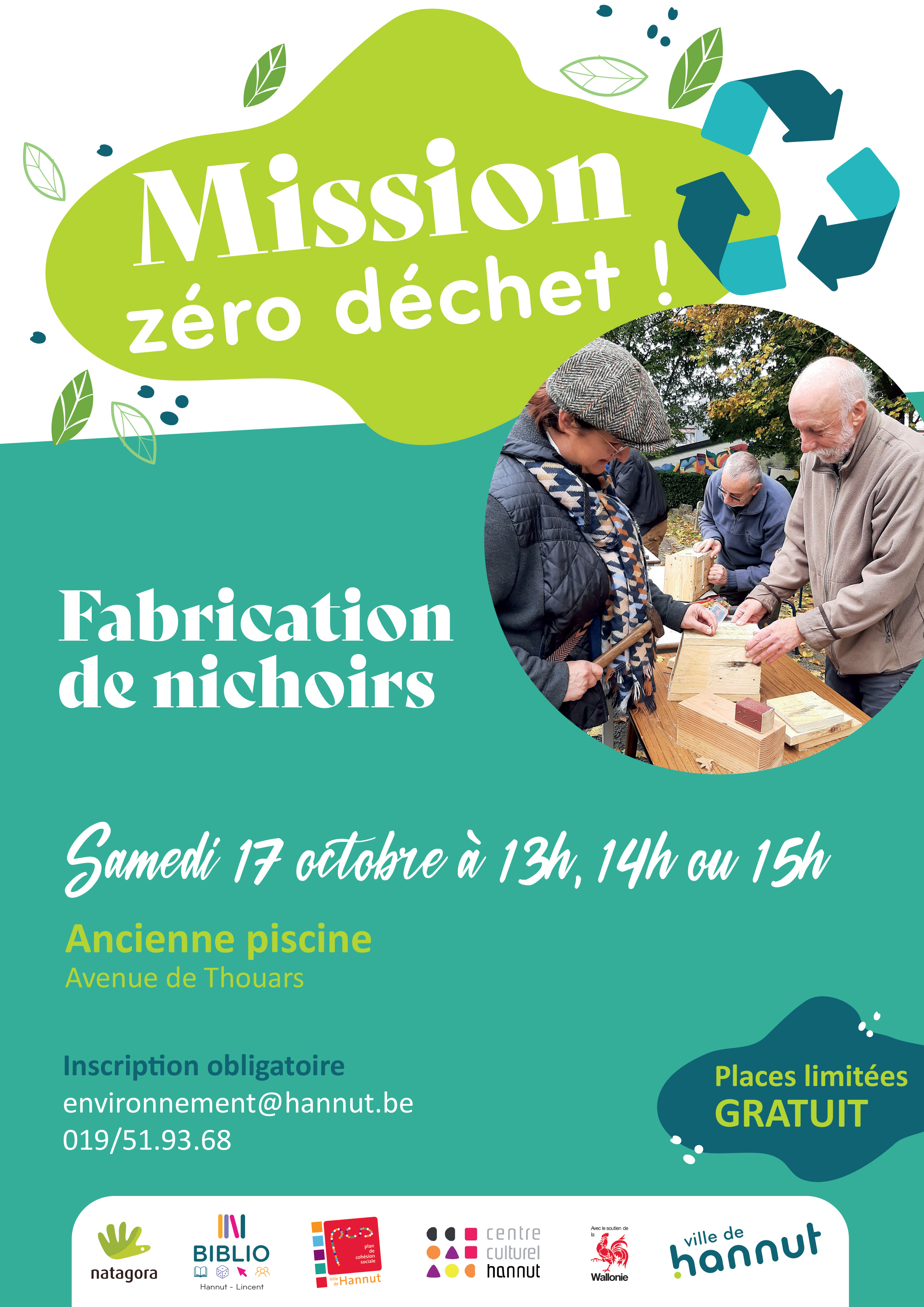 Atelier Zéro Déchet : Création et personnalisation de nichoirs à oiseaux
