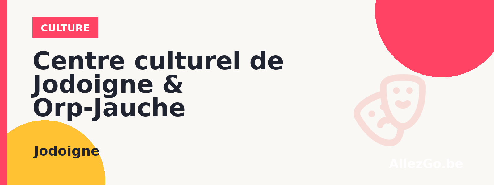 Centre culturel de Jodoigne & Orp-Jauche