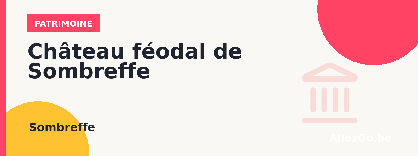 Château féodal de Sombreffe