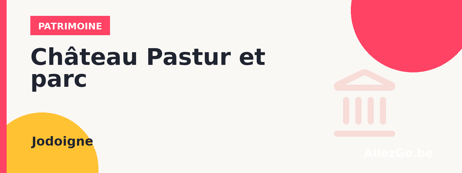Château Pastur et parc