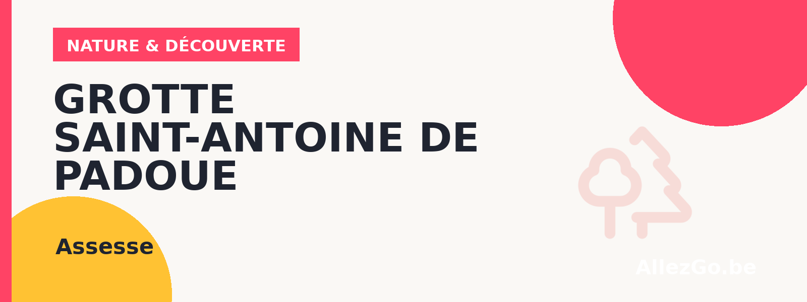 GROTTE SAINT-ANTOINE DE PADOUE