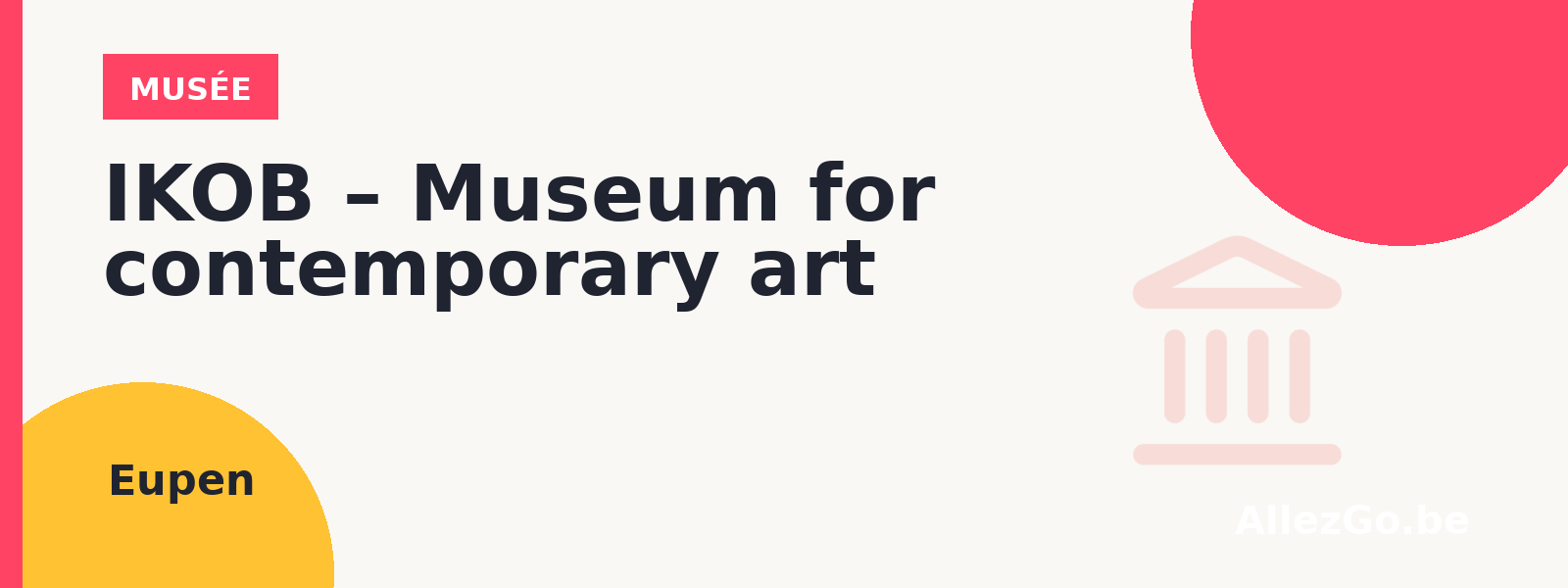 IKOB – Museum for contemporary art