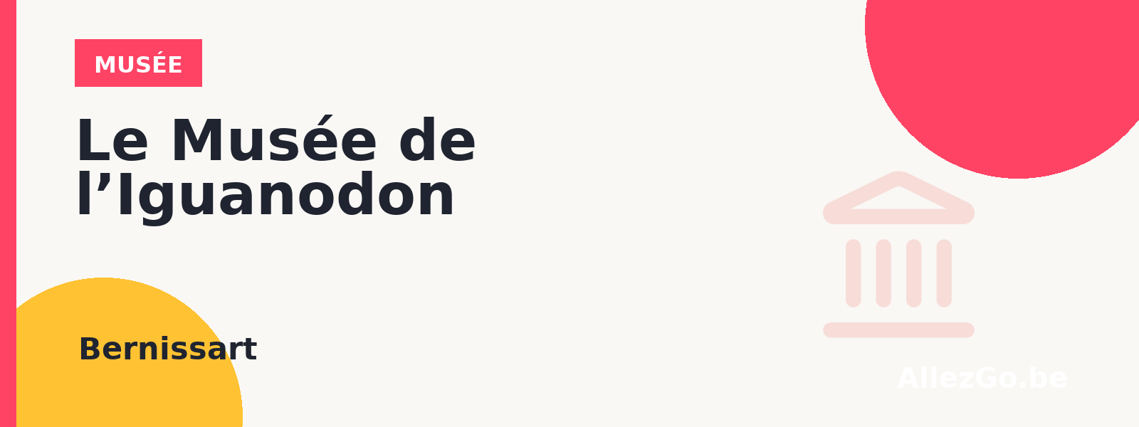 Le Musée de l’Iguanodon