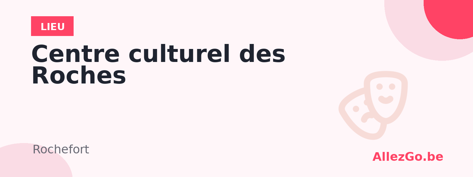 Centre culturel des Roches