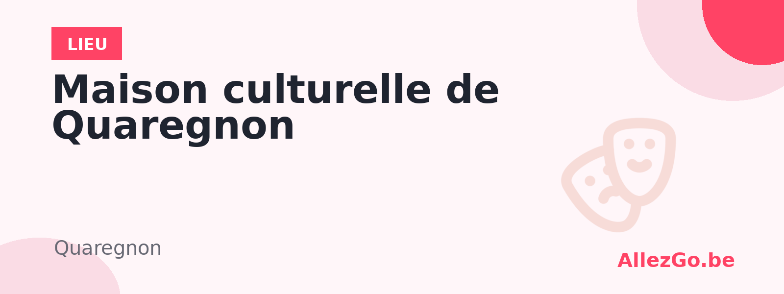 Maison culturelle de Quaregnon