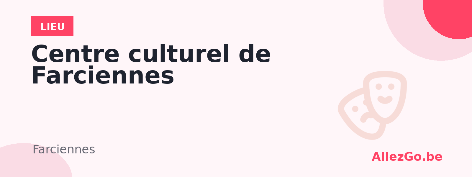 Centre culturel de Farciennes
