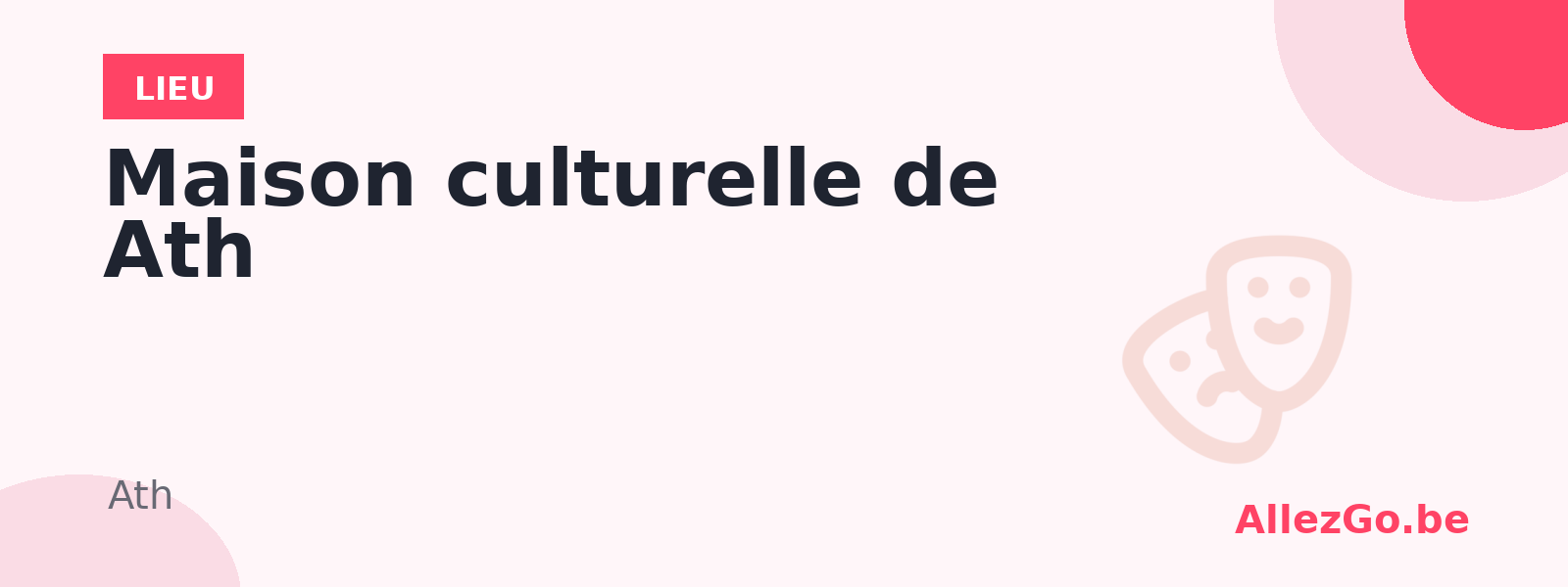 Maison culturelle de Ath