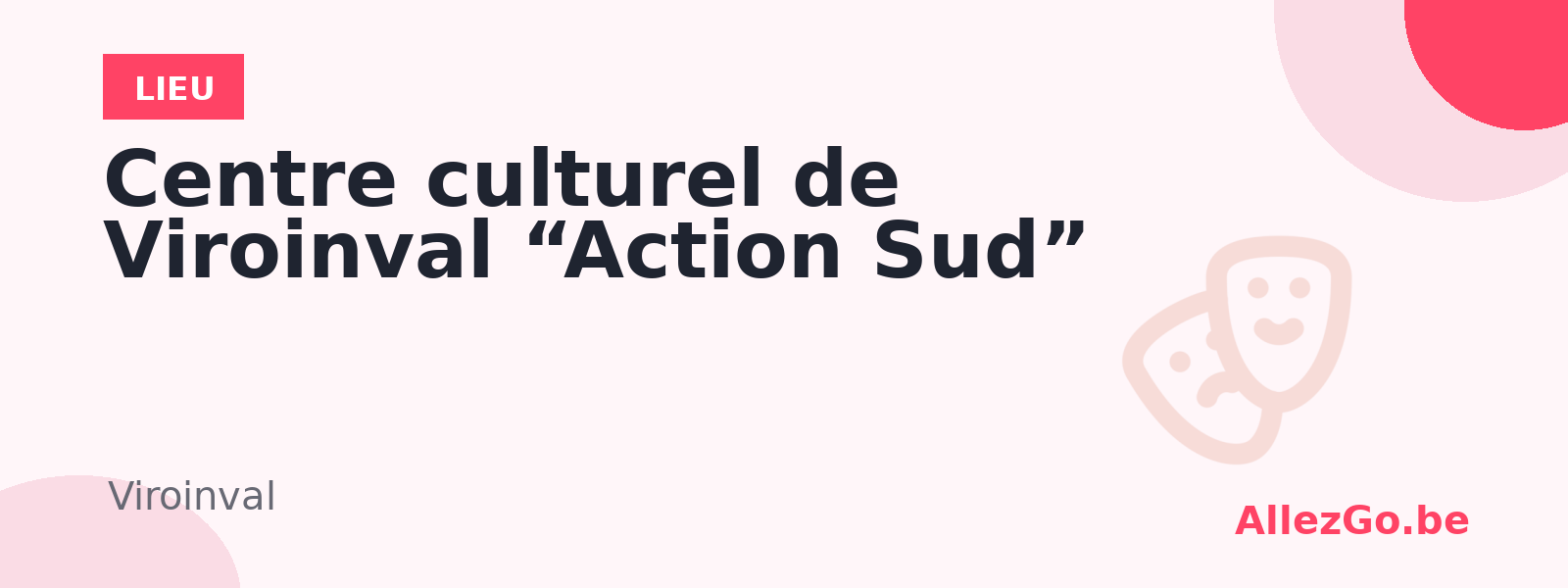 Centre culturel de Viroinval “Action Sud”