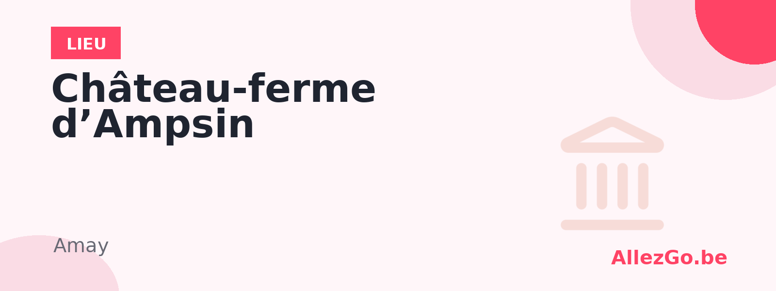 Château-ferme d’Ampsin