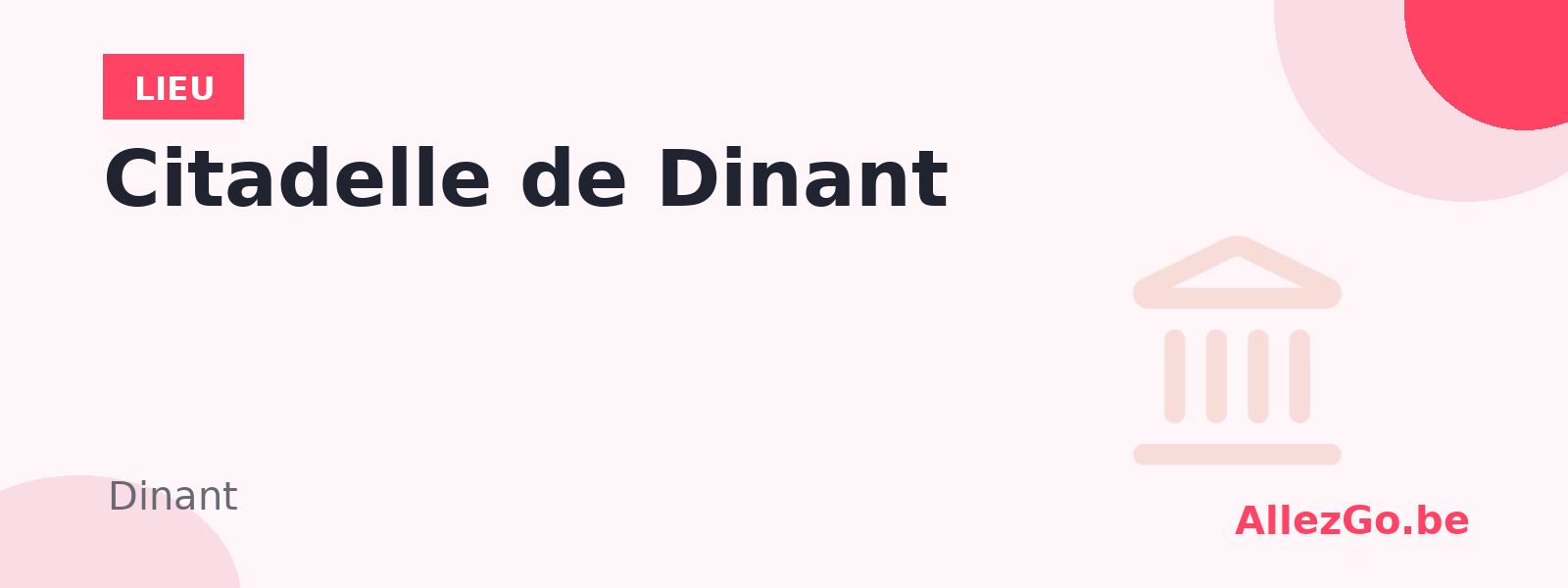 Citadelle de Dinant