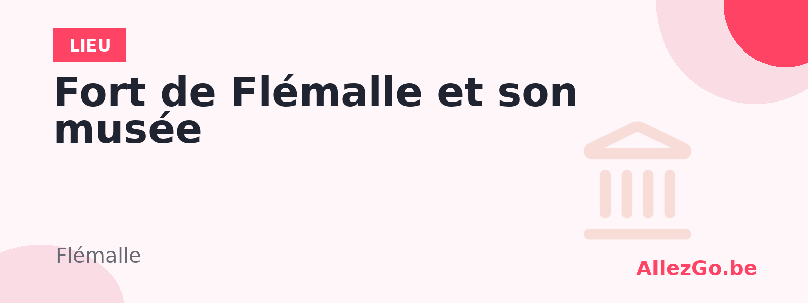 Fort de Flémalle et son musée